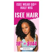 ISEE Hair Coupon - Get Up to 64% Off BGMgirl Hot - Half Wigs at ISEE Hair