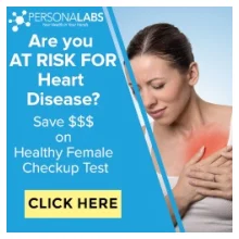 Personalabs Female Wellness Checkup - Check Your Heart Disease Deal